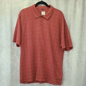 Geoffrey Beene Red Polo Shirt Classic‎ Casual Fit